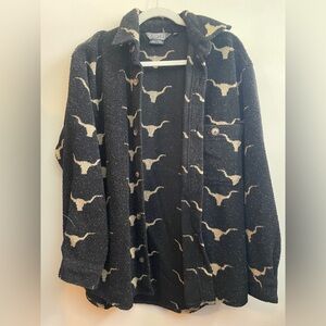 Vintage Tsunami Terry Button Up Fleece